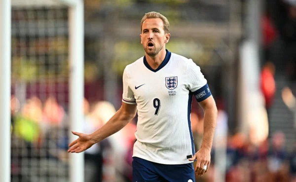 英格蘭隊長哈利·凱恩(Harry Kane)