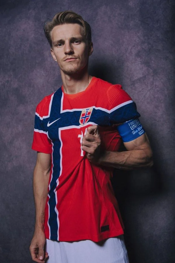 挪威隊長馬丁·厄德高(Martin Ødegaard)