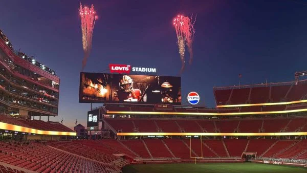 利惠體育場舉辦NFL賽事