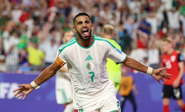 馬雷茲(Riyad Mahrez)是阿爾及利亞的核心