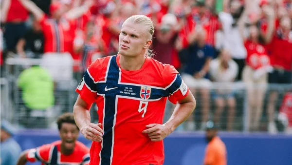 哈蘭德(Erling Haaland)16強梅開二度絕殺巴西